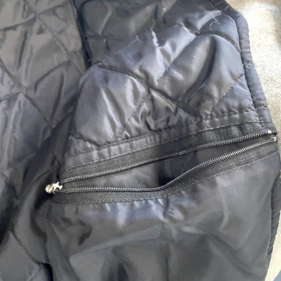 Vintage Hunters Manufacturing Co John Paul II Collegiate Bomber Varsity Jacket M - Picture 14 of 15